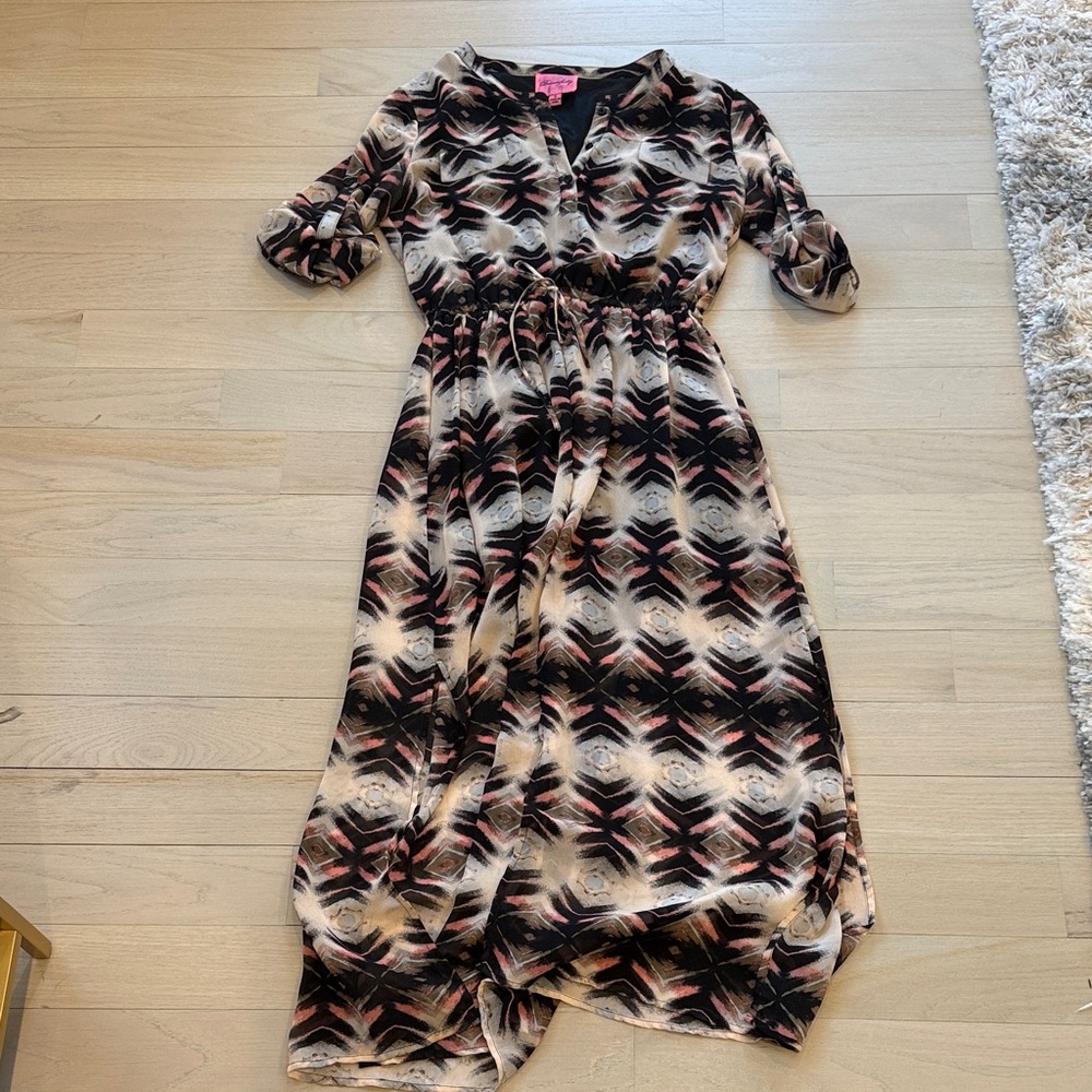 Stylish Patterned Maxi Dress